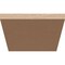 Ekena Millwork 6in. W x 4in. H x 24in. L Concord Woodgrain TimberThane Rafter Tail, Primed Tan RFTUR06X04X24CONRCPR - alternate 3